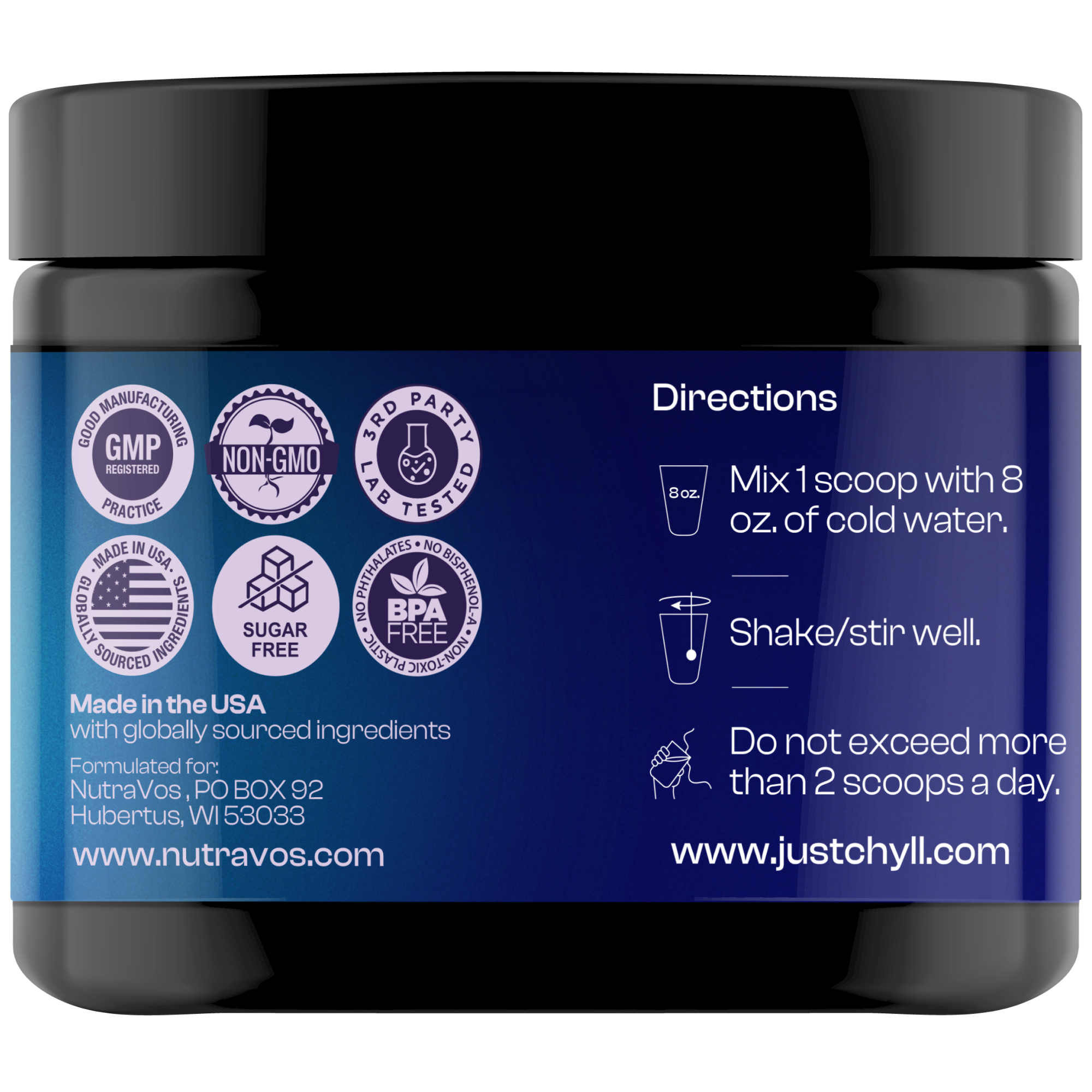 Chyll – Clinically Dosed Adaptogen Drink Mix for Calm, Focus & Balance