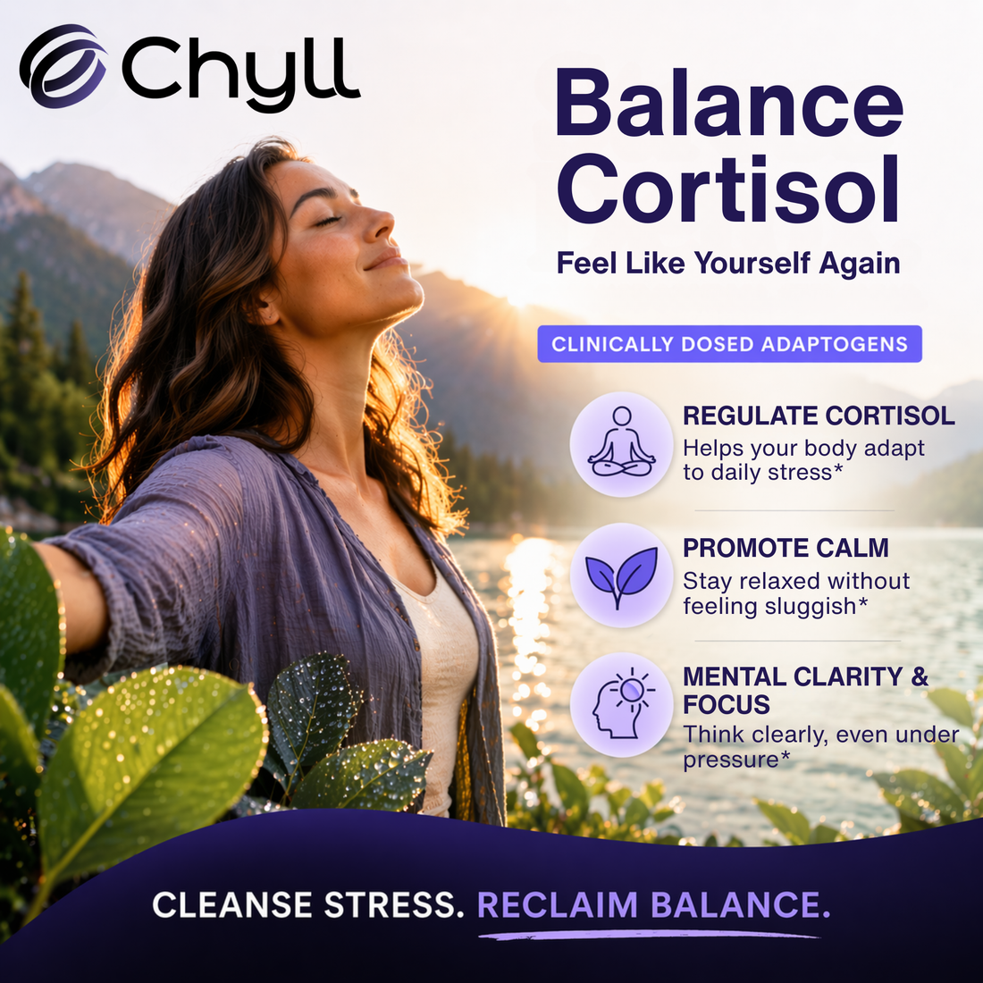 Chyll – Clinically Dosed Adaptogen Drink Mix for Calm, Focus &amp; Balance