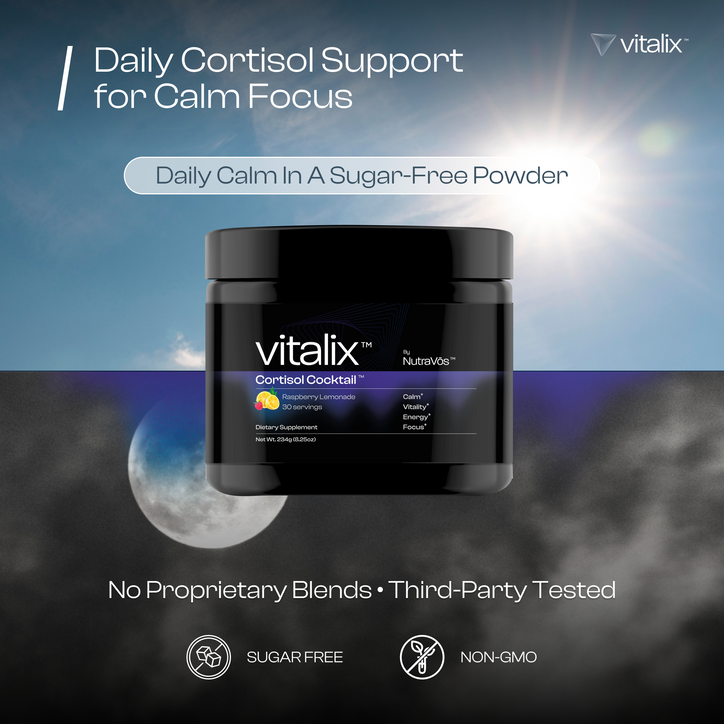 Premium powder drink mix to reduce stress, balance hormones and promote focus w/ magnesium glycinate 