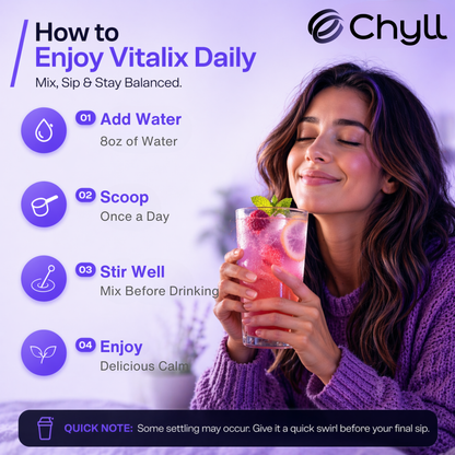 Chyll – Clinically Dosed Adaptogen Drink Mix for Calm, Focus &amp; Balance